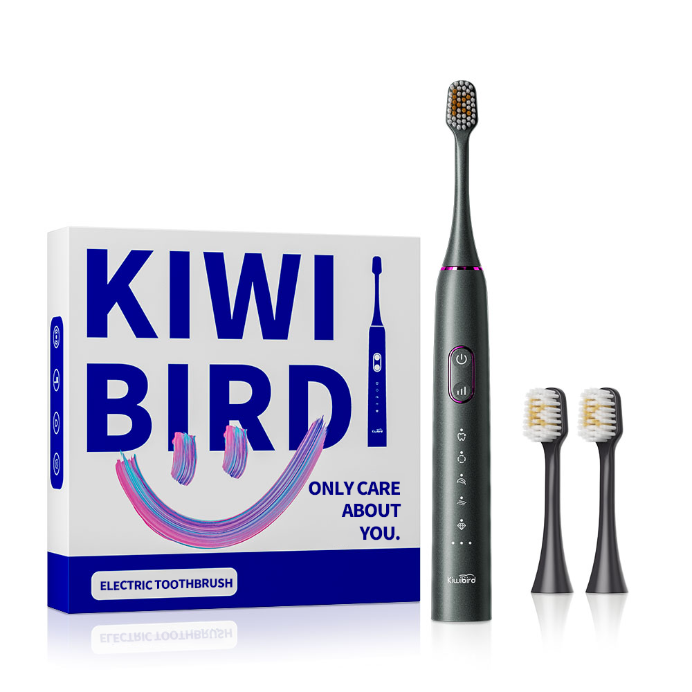 KIWIBIRD Electric Toothbrush K5 Black or Green or Pink or White COLOR
